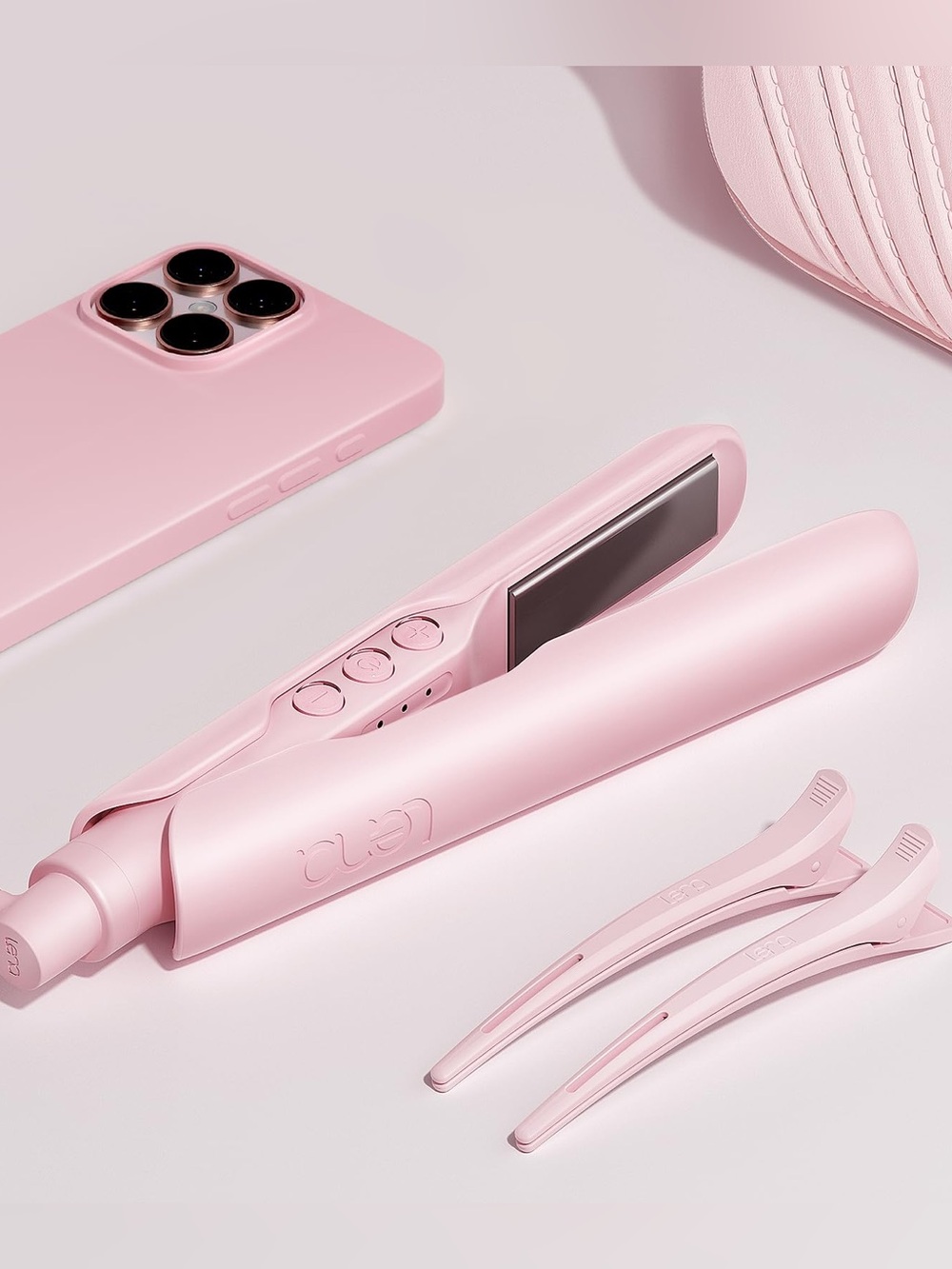 ✨GIVEAWAY✨Pink Travel Hair Straightener